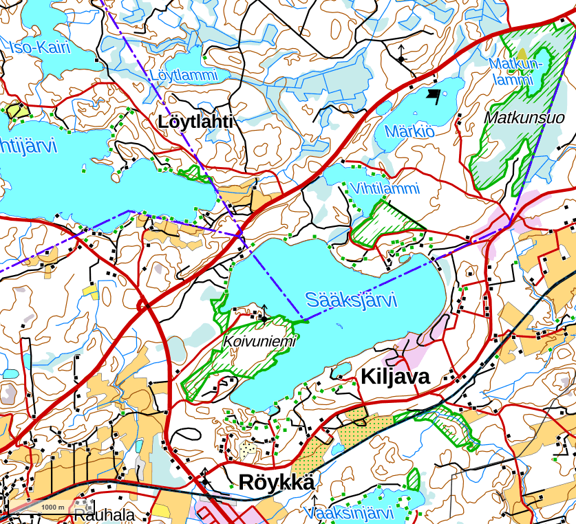 M&auml;rki&ouml; sijainti
