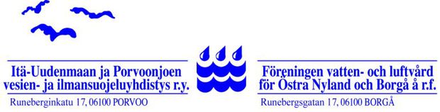 It&auml;-Uudenmaan ja Porvoonjoen yhdistys logo